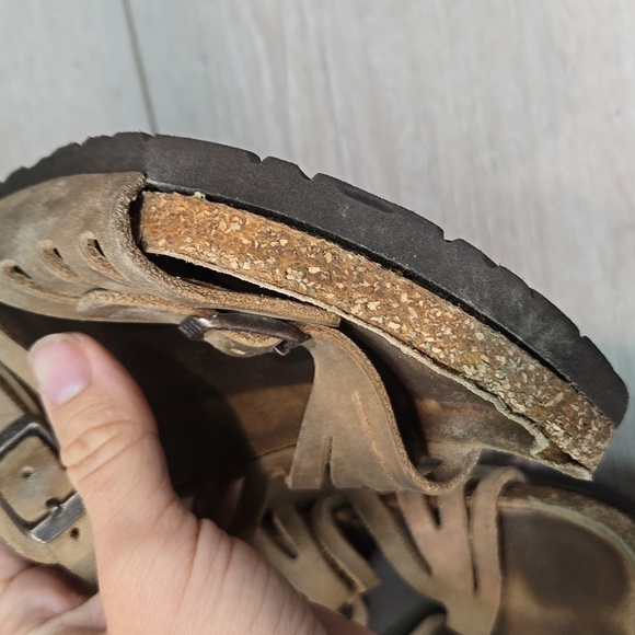 Birkenstock Women Mayari Sandals Flats shoes sz 39/8 Narrow - Picture 7 of 16